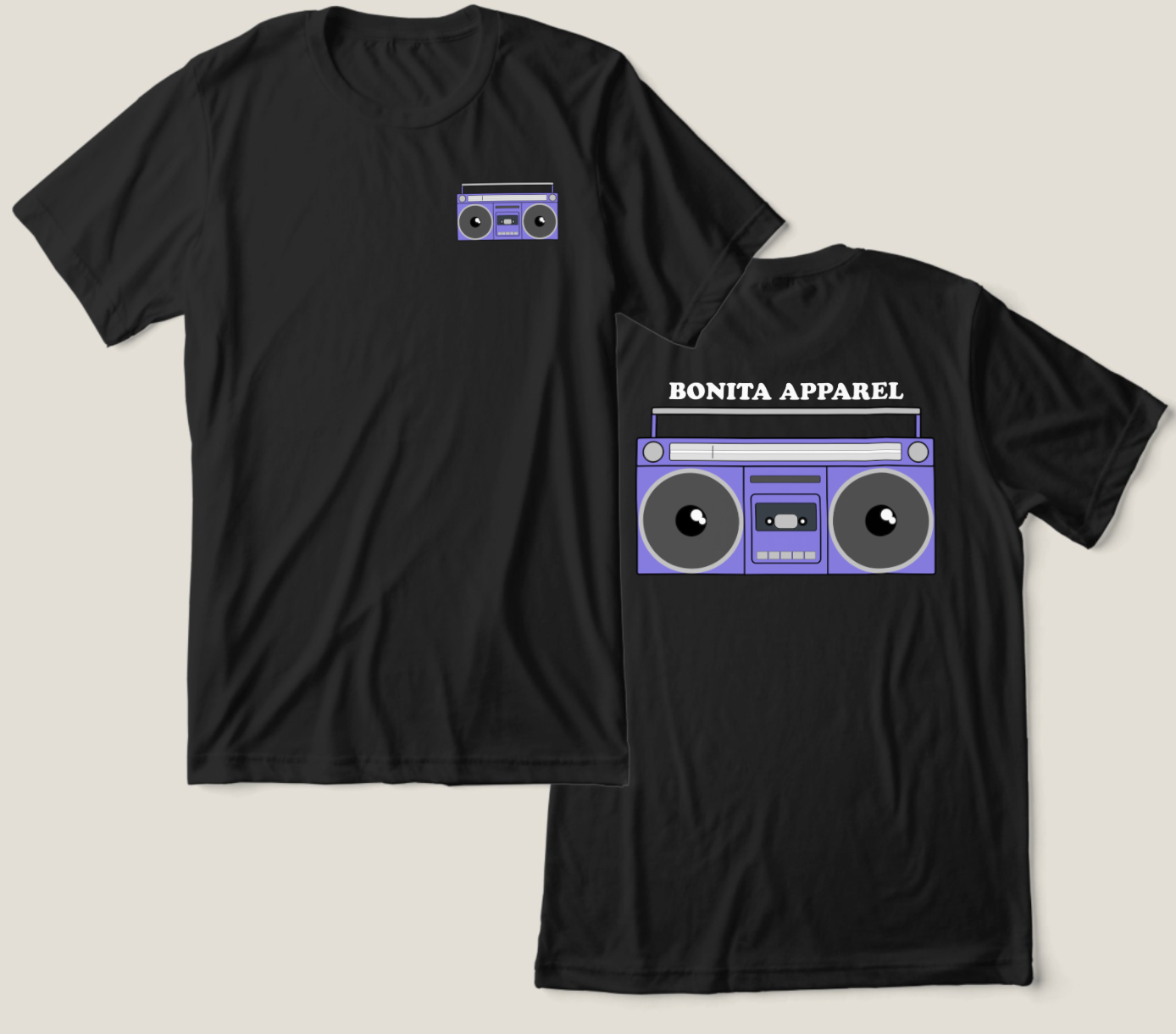 Retro Boombox T-Shirt